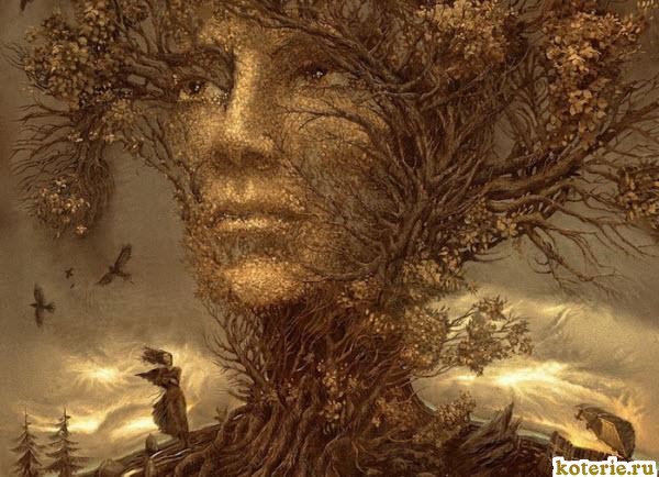 Картинки со смыслом женщина дерево