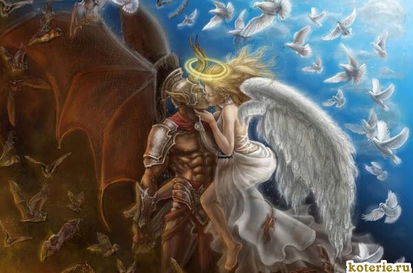 Картинки про любовь со смыслом демон и ангел