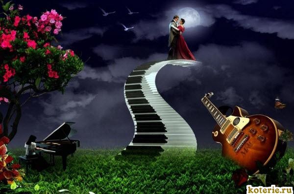 Картинки про любовь со смыслом музыкальные клавиши в небеса